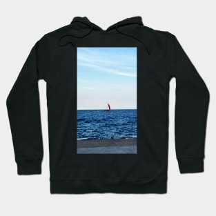 A ship at sea Hoodie